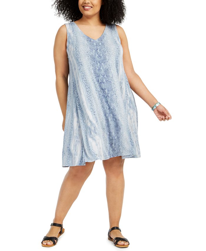 Swing dress macys sales