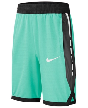 Nike Dri-fit Elite Big Kids' (boys') Basketball Shorts In Emerald Rise/black