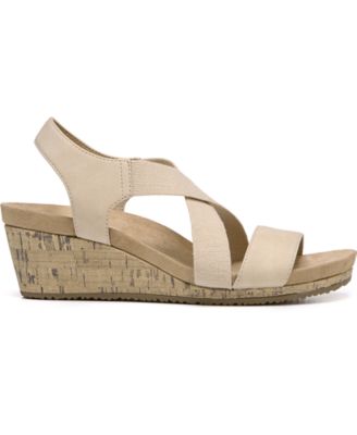 lifestride mexico women's wedge sandals