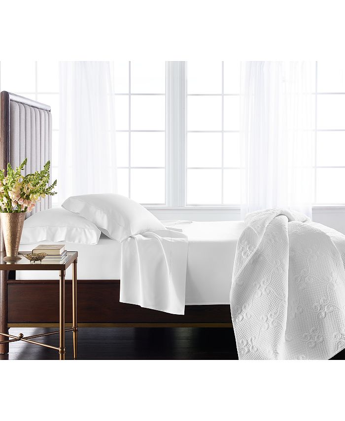 WHITE SOLID BED SHEET SET 800 TC 100% EGYPTIAN COTTON SELECT YOUR SIZE 