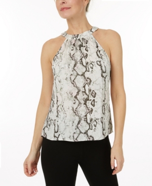image of Laundry by Shelli Segal Printed halter top