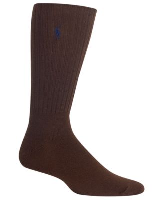 brown ralph lauren socks