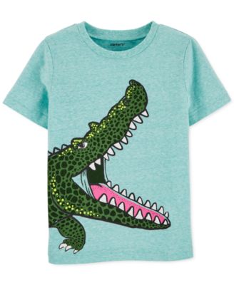 Carter's - Toddler Boys Alligator-Print Cotton T-Shirt