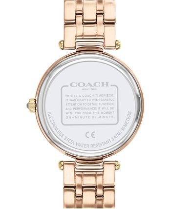 COACH - Women's Park Tri-Tone Stainless Steel Bracelet Watch 34mm