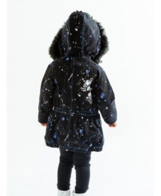 big girl faux fur coat