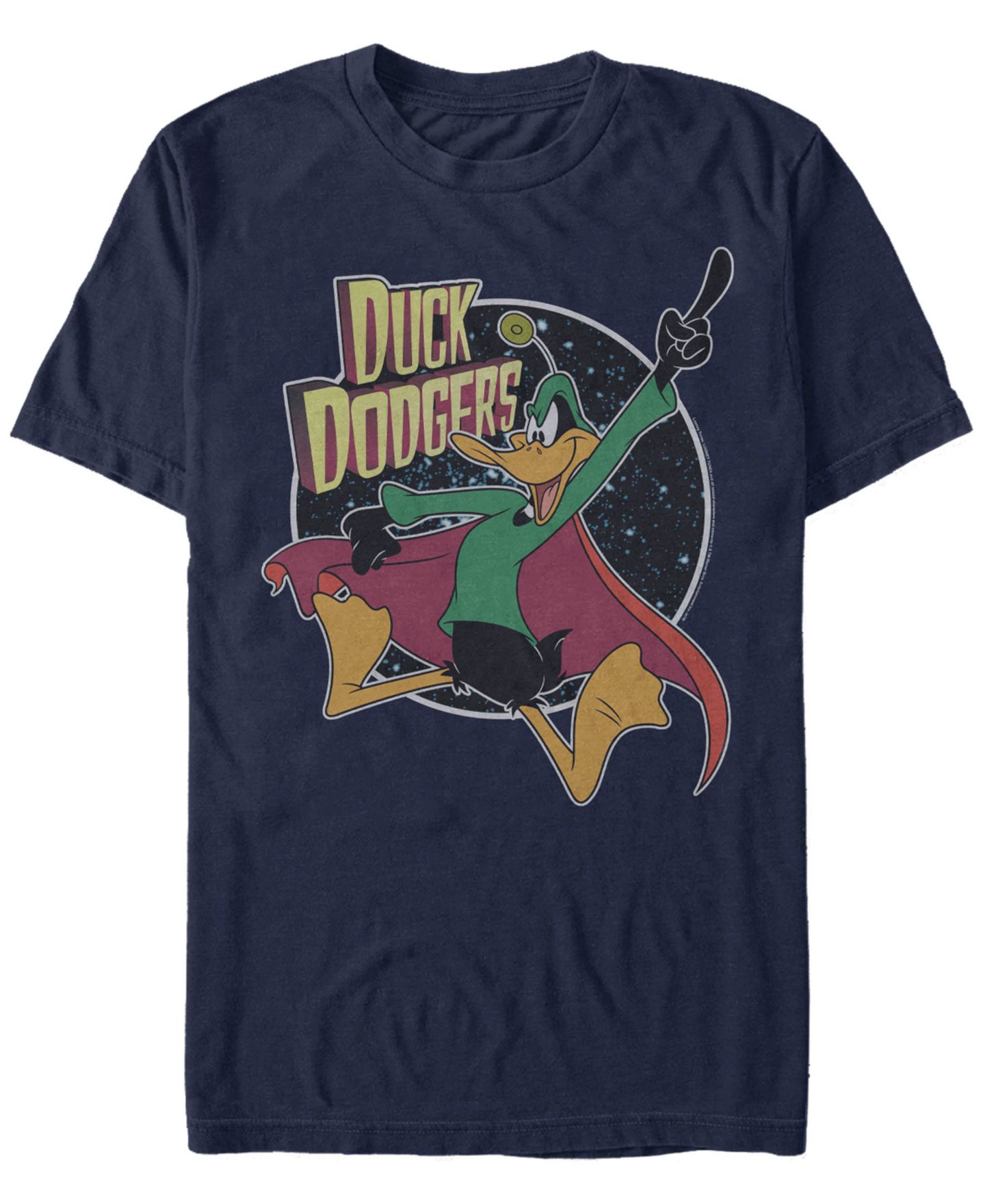 Мужская футболка Fifth Sun Looney Tunes Daffy Duck Dodgers Short Sleeve — фото 1