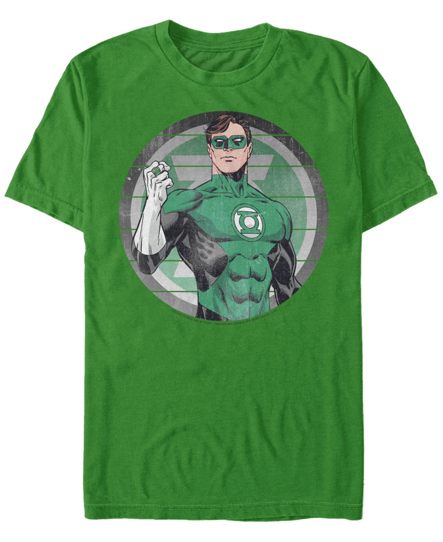 Мужская футболка Fifth Sun Dc Green Lantern Comic Portrait Short Sleeve — фото 1