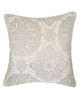 Homey Cozy Harper Jacquard Square Decorative Throw Pillow - Macy's