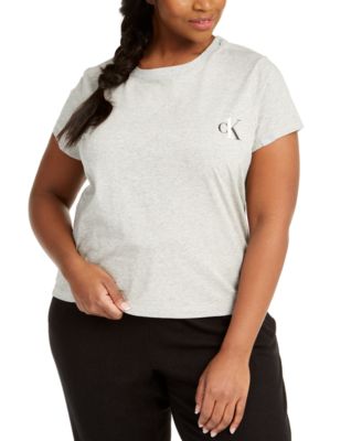 plus size calvin klein t shirt