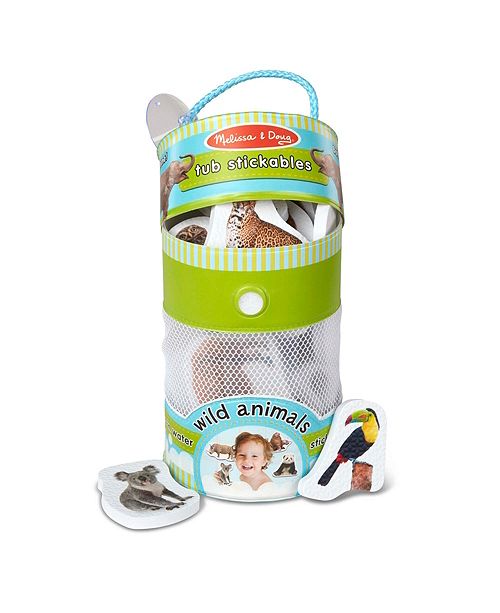 melissa and doug tub stickables wild animals