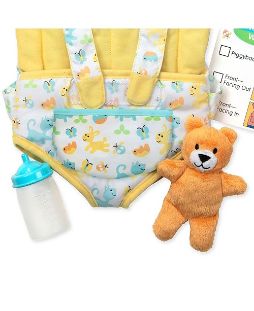 Melissa and Doug Melissa Doug Mine to Love Carrier Play Set for Baby