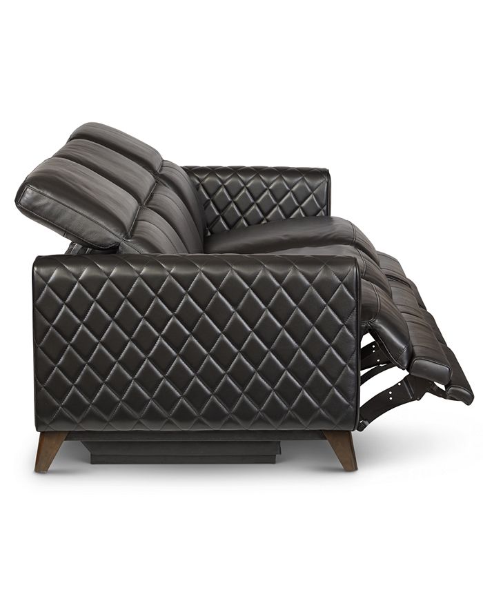 Furniture CLOSEOUT! Jaconna 3Pc. Leather Sofa with 3 Power Recliners