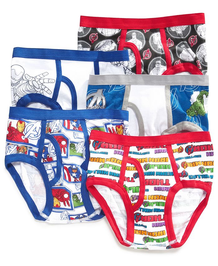  Marvel Avengers 5 Pack Briefs - 4: Clothing, Shoes & Jewelry