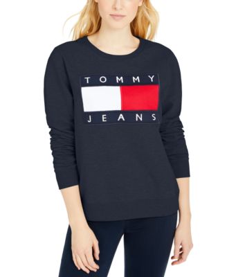 tommy flag sweatshirt