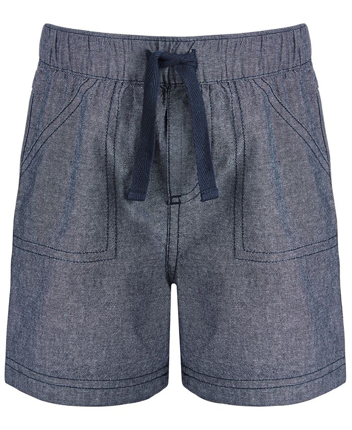 First Impressions - Baby Boys Cotton Chambray Shorts