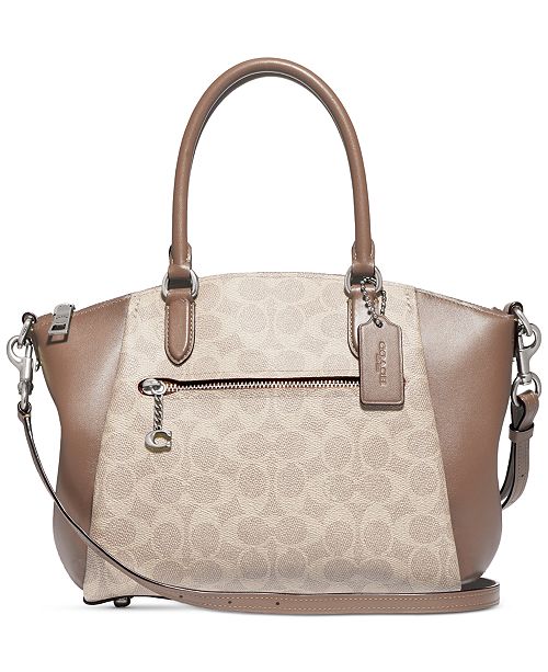 coach elise small satchel