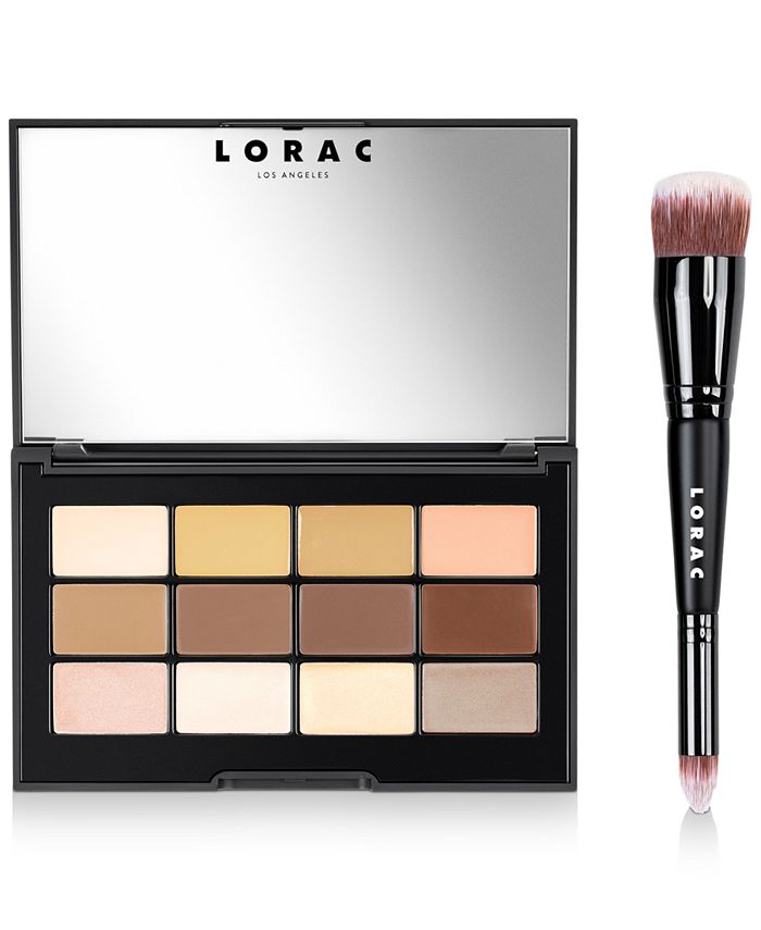 Lorac PRO Conceal/Contour Palette & Brush