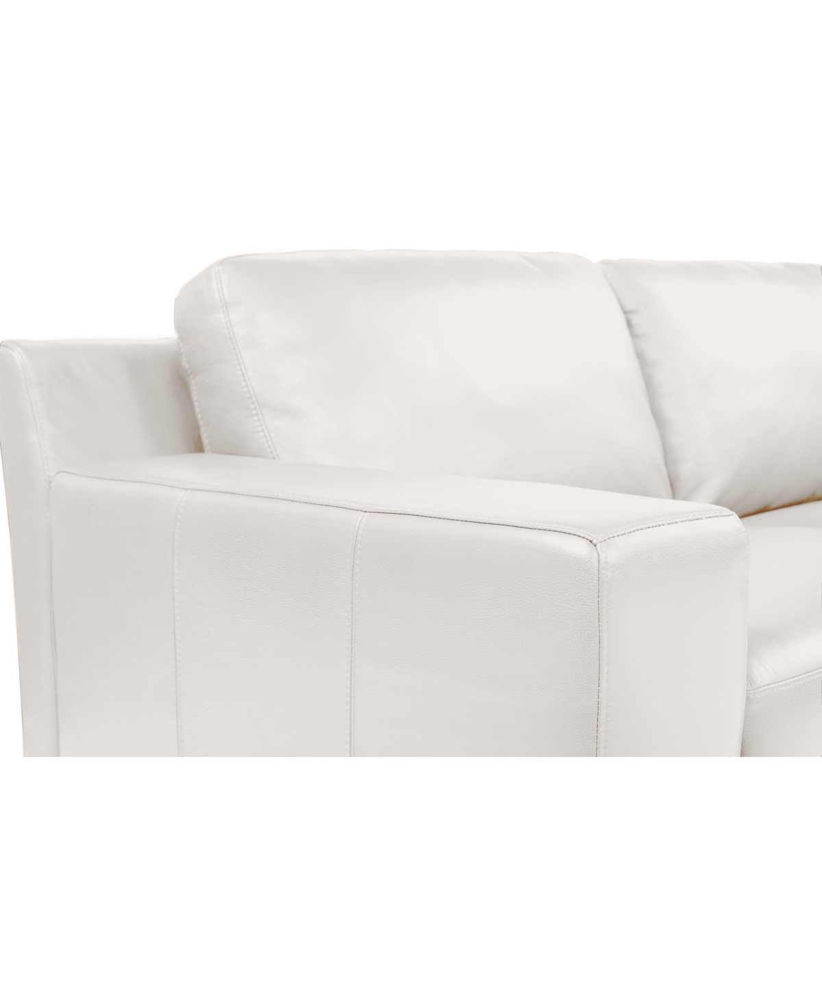 Darrium 5-Pc. Leather Chaise Sectional with Corner Table & Console, Created for Macy's