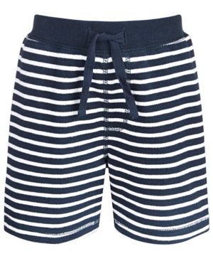 image of First Impressions Baby Boys Striped Shorts, Created for Macy-s