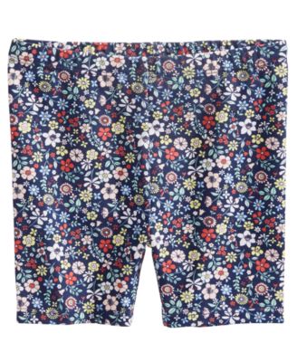 First Impressions - Toddler Girls Floral-Print Biker Shorts
