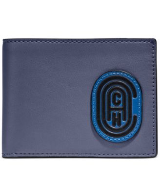 macy's men's coach wallets