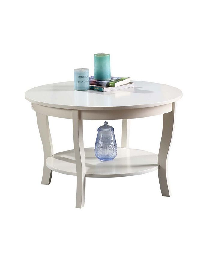 Convenience Concepts American Heritage Round Coffee Table & Reviews