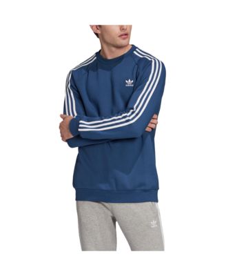 adidas 3 stripe sweatshirt mens