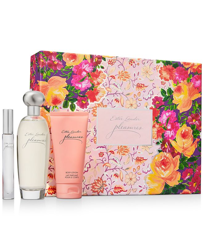Estée Lauder 3-Pc. Pleasures Simple Moments Gift Set & Reviews - Beauty ...