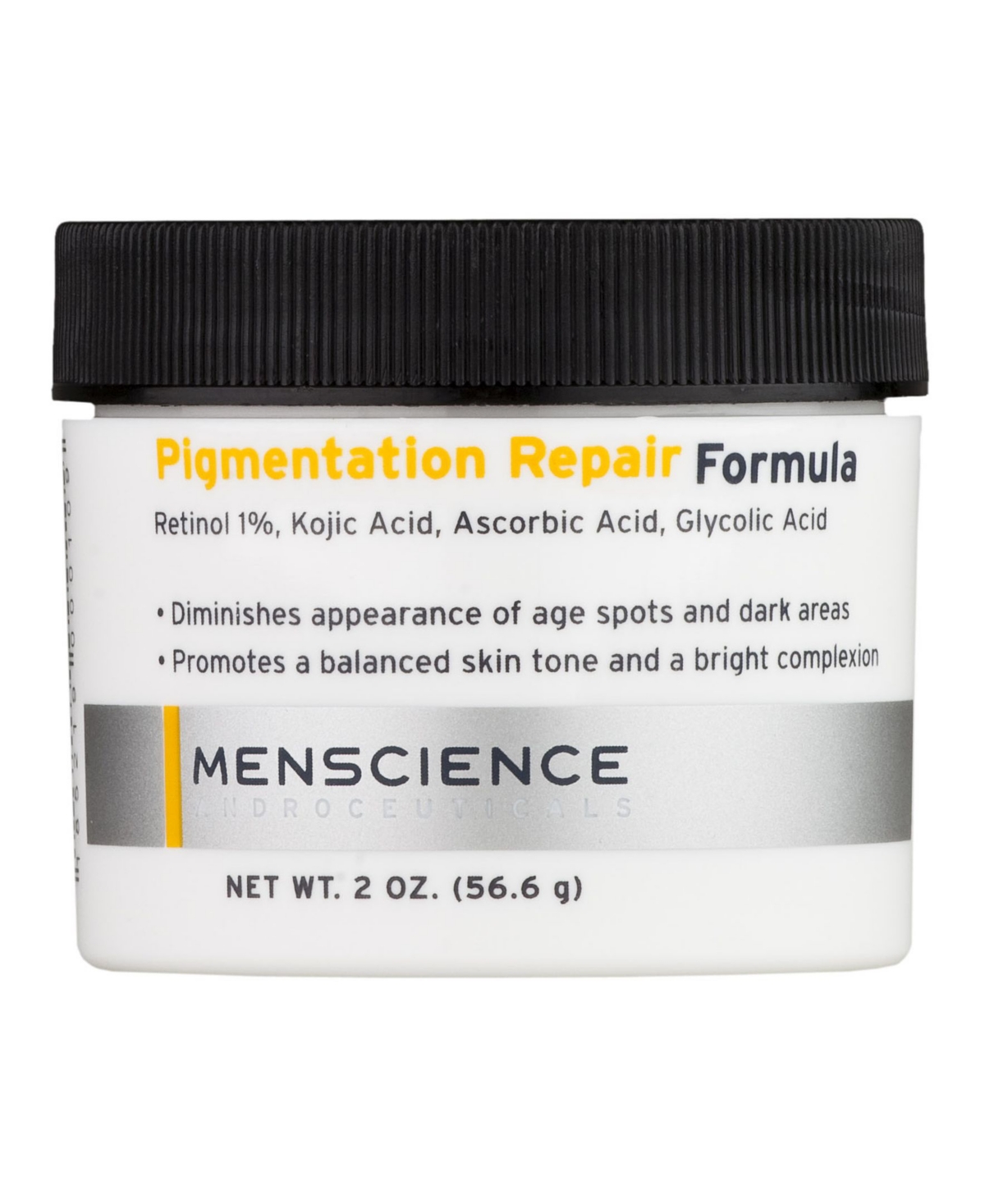 Menscience Pigmentation Repair Formula Dark Spots Cream For Men 2 Oz