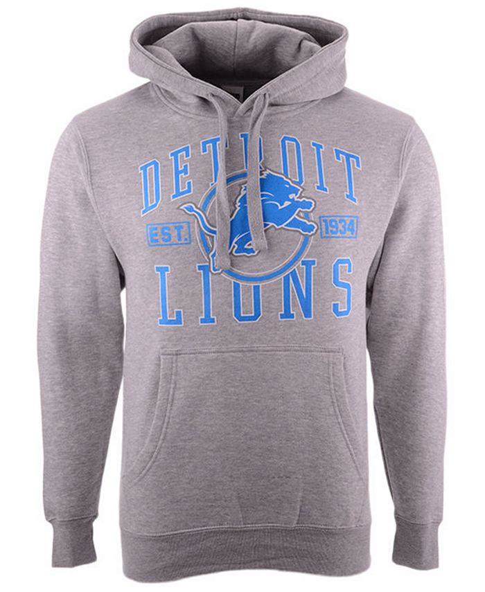 Authentic NFL Apparel Men's Detroit Lions Established Hoodie - Macy's