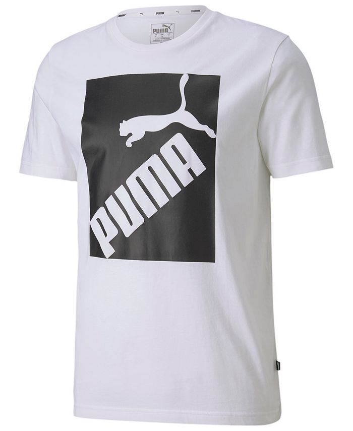 Puma Mens Logo T Shirt Macys