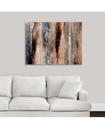 GreatBigCanvas - 40 in. x 30 in. "Sediment Rocks" by  Alexys Henry Canvas Wall Art