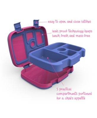 Kids Brights 5-Compartment Bento Lunch Box