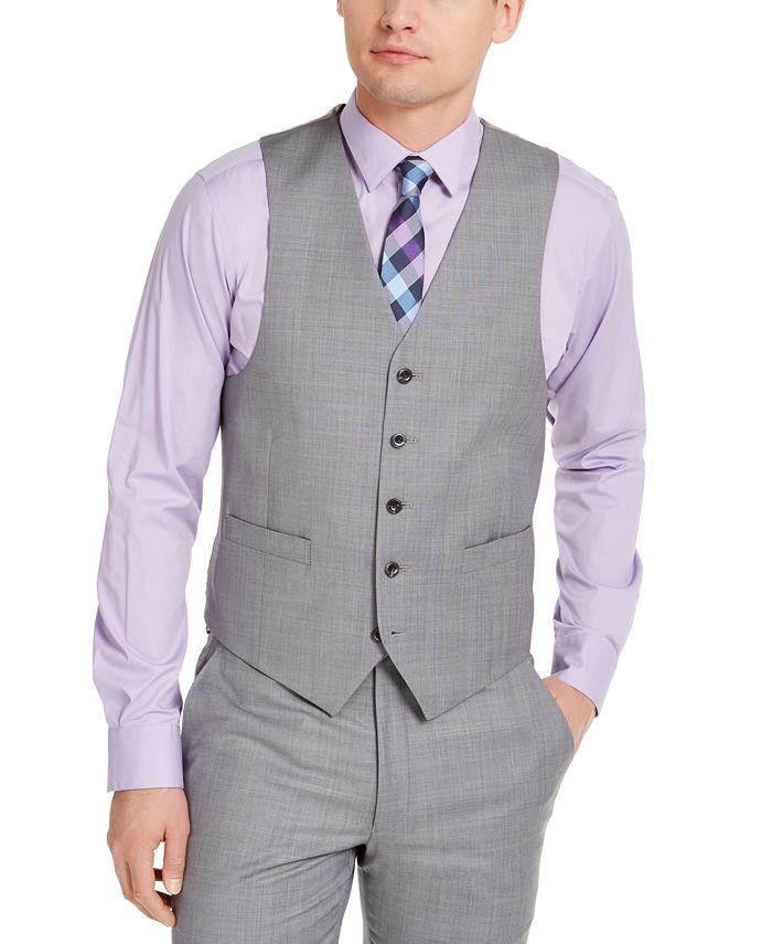 Men's Modern-Fit Stretch Suit Vest - Macy's