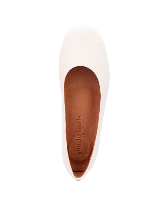 gentle souls leopard flats