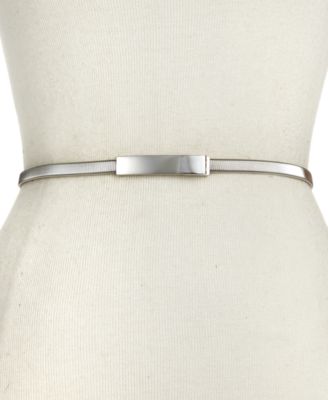 INC International Concepts - Style&co. Cobra Stretch Chain  Belt