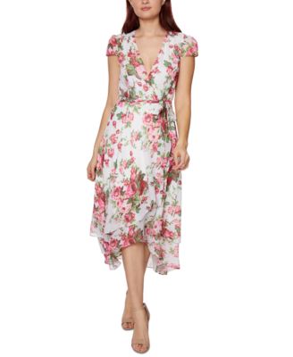 Macys Floral Wrap Dress Top Sellers, UP TO 66% OFF |  www.turismevallgorguina.com