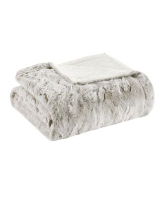Zuri Faux-Fur Throw, 60" x 70"