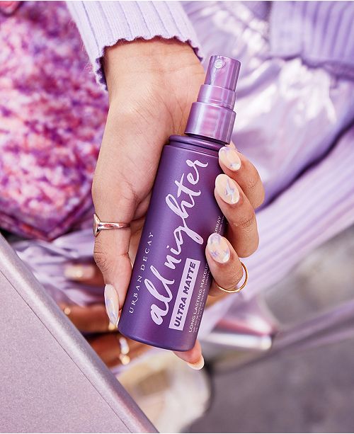 Urban Decay All Nighter Ultra Matte Makeup Setting Spray 4 Oz Reviews Makeup Beauty Macy S