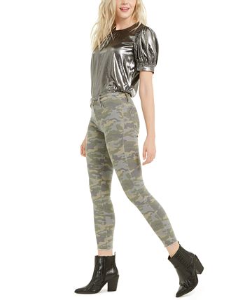 Hudson Jeans Barbara Camouflage Print Ankle Frayed Hem Jeans Macy s