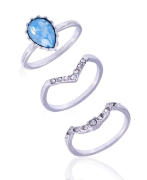 image of Nanette Nanette Lepore Extra Celestial Set of 3 Stack Rings