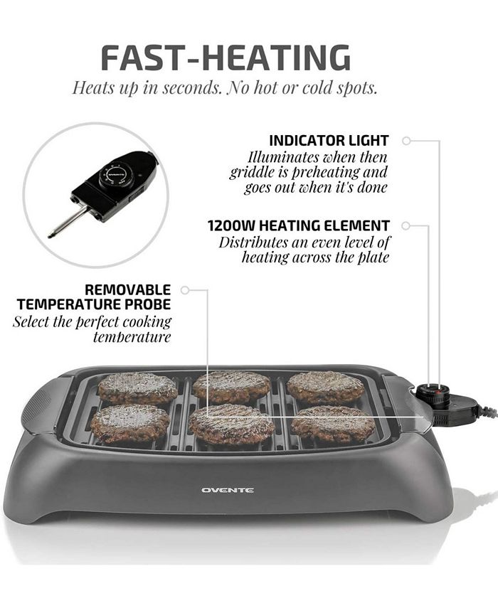 OVENTE Electric Indoor Grilling Plate & Reviews - Small Appliances ...