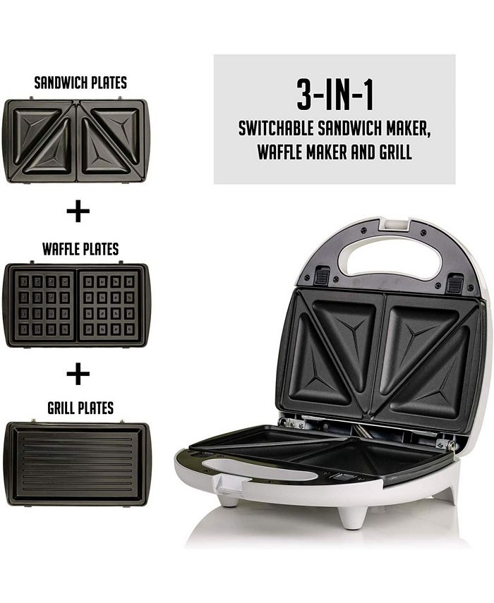 OVENTE 3in1 Electric Sandwich Maker Macy's