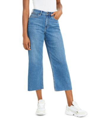 calvin klein wide leg jeans