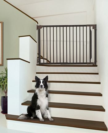 Richell Expandable Walk-Thru Pet Gate - Macy's