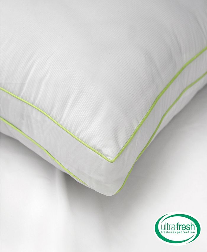 BioPEDIC UltraFresh Luxury Gusseted Pillows Set of 2 with Nanotex