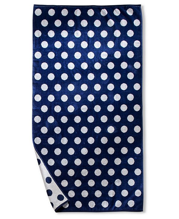 Superior Polka Dot Oversized Beach Towel, One Size ...