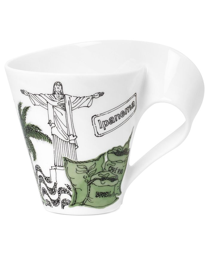 300 ml Villeroy & Boch Cities of the World Coffee Mug Berlin White/Multicolour Premium Porcelain 