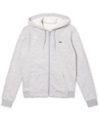 Lacoste Sport Full-Zip Fleece Hoodie & Reviews - Sweaters - - Macy's