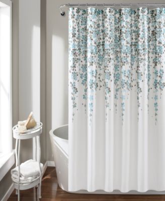 Weeping Flower Shower Curtain, 72" x 72"